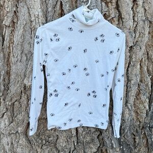 Currants by JERI-JO vintage bear print long sleeve turtleneck top